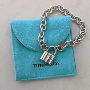 Authentic Tiffany lock bracelet